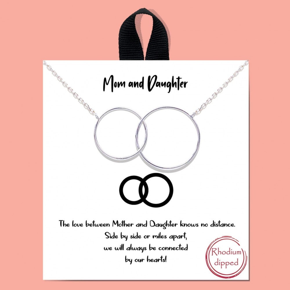 Mom & Daughter Necklace