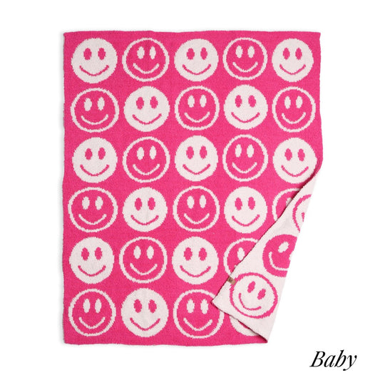 Bright Pink ComfyLuxe Baby Blanket