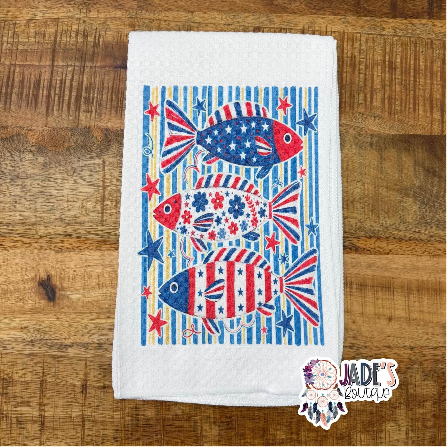 Fish Tea Towel