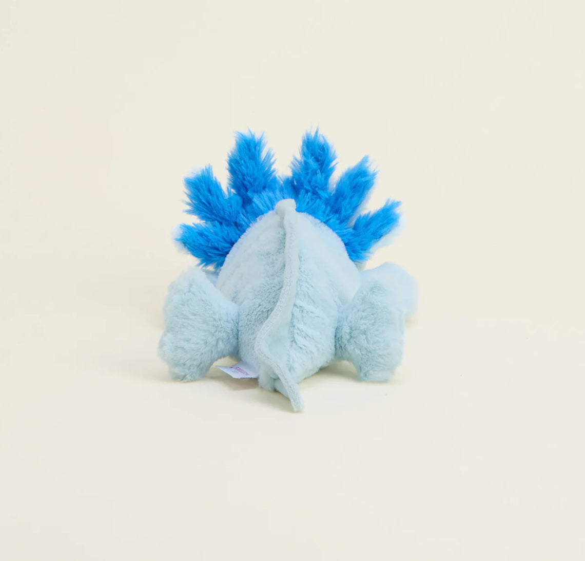 Blue Axolotl Warmies Junior