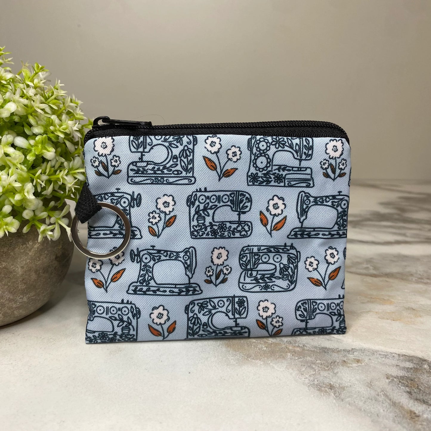 Sewing Machine Coin Pouch