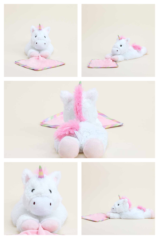 Unicorn Blankie Warmies