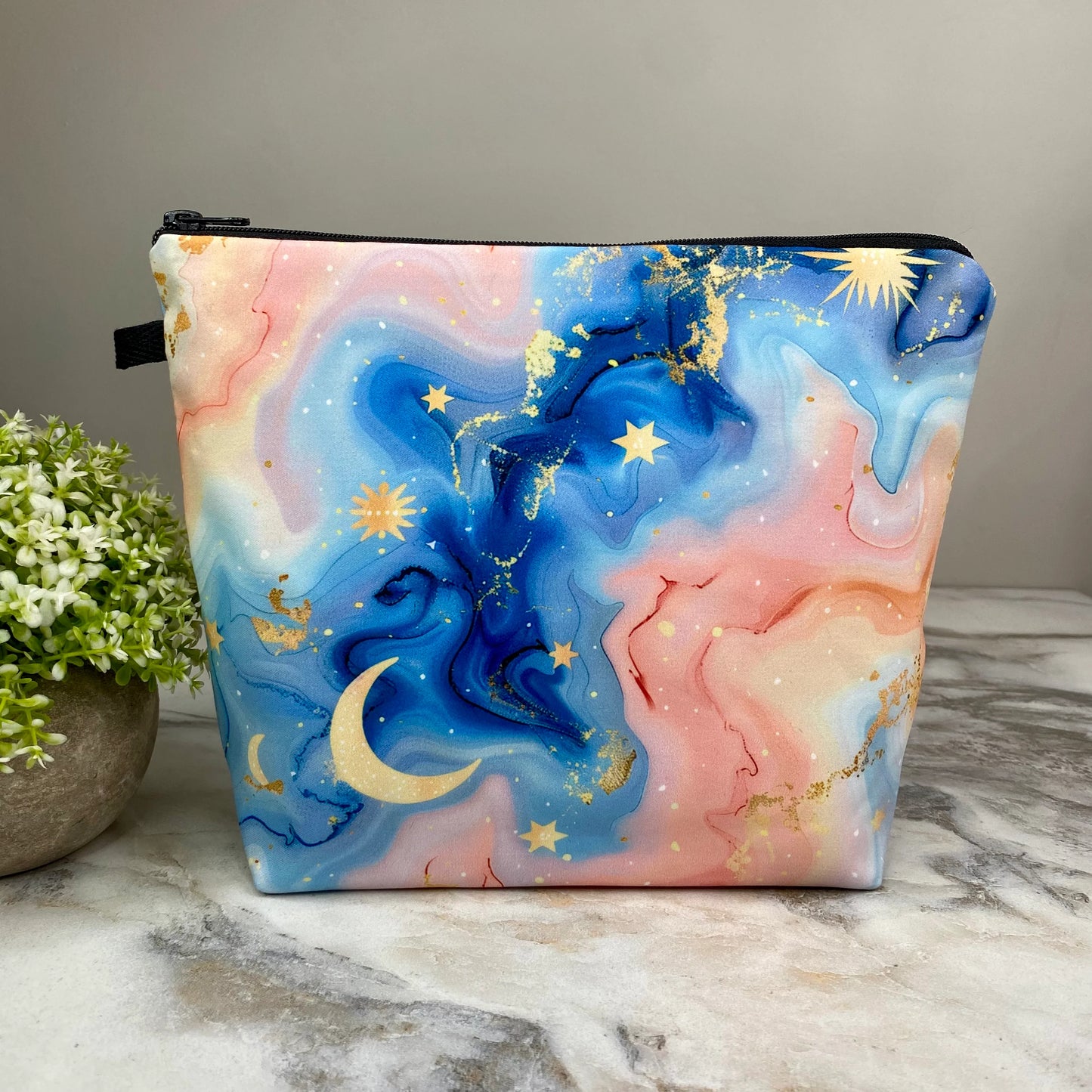 Marble Star Moon XL Pouch