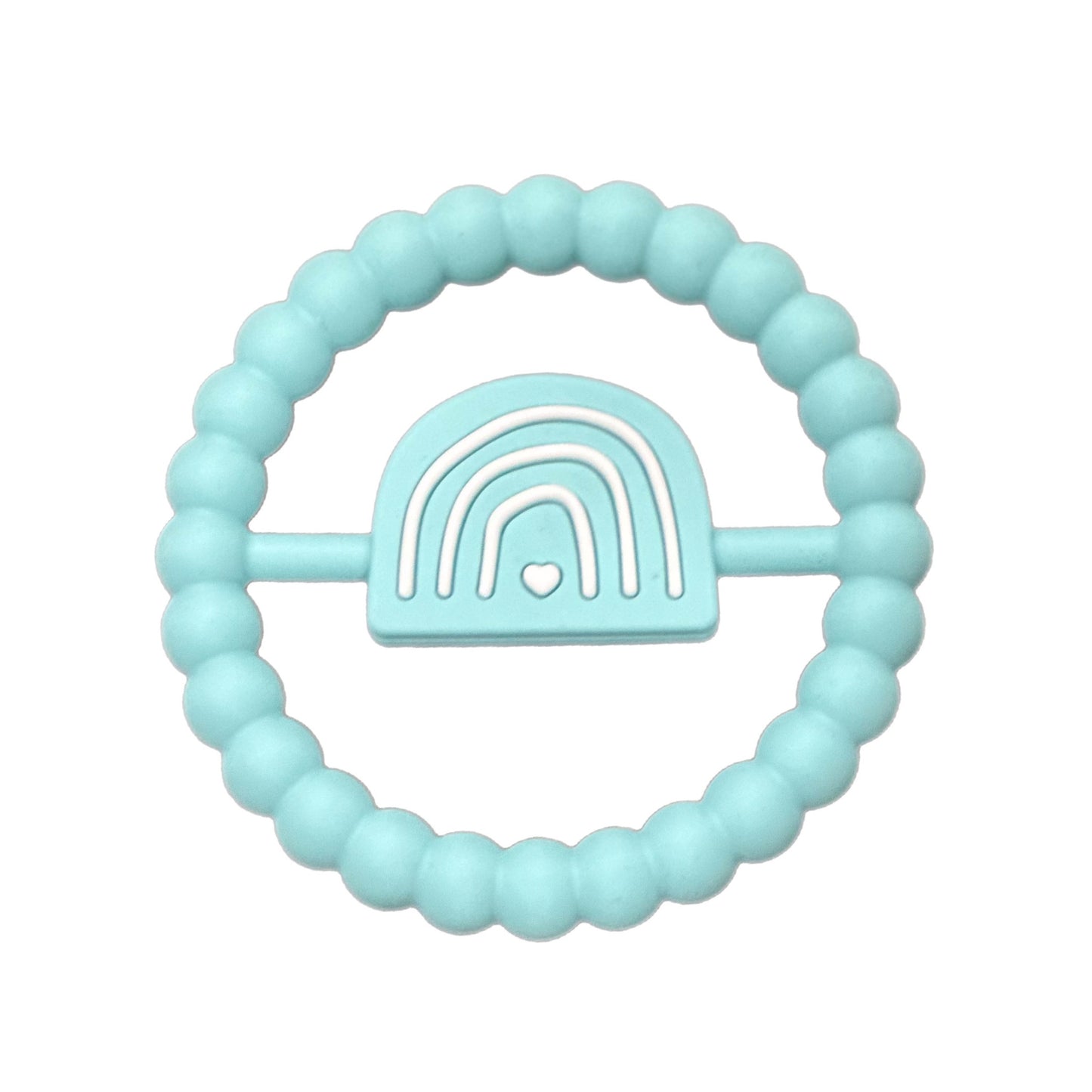 Rainbow Ring Teether: Aqua ⋒