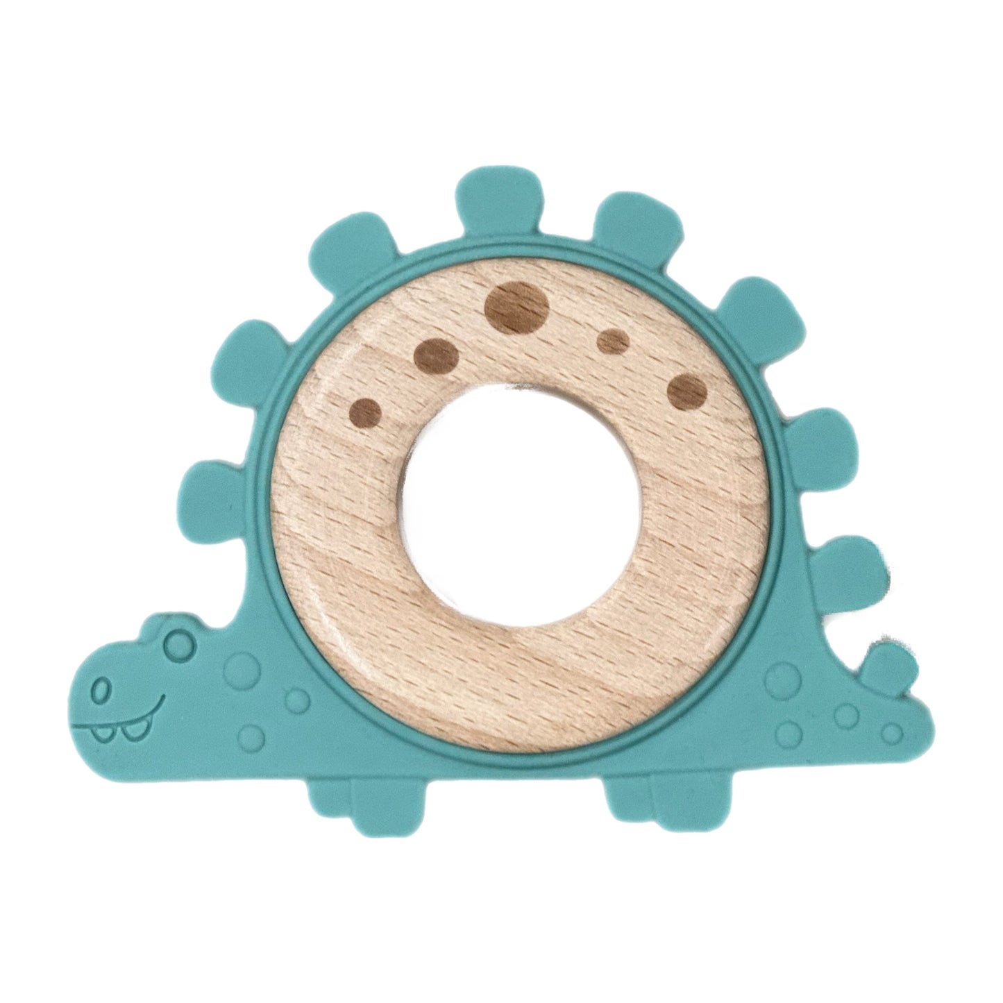 Stegosaurus Teether: Teal