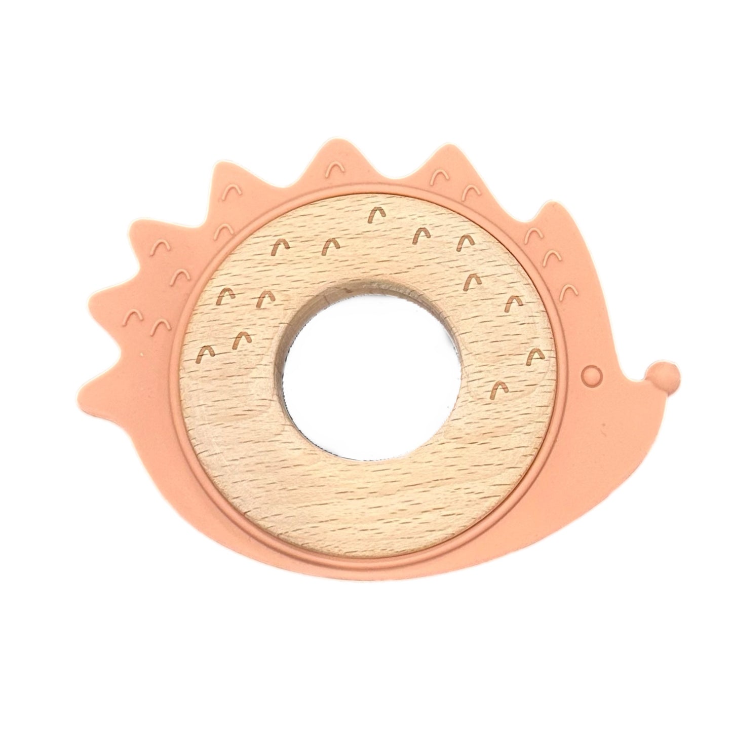Hedgehog Teether: Light Rose