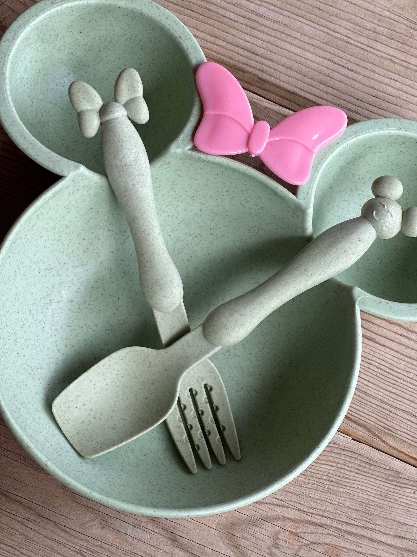 Mouse Plate Set - Green