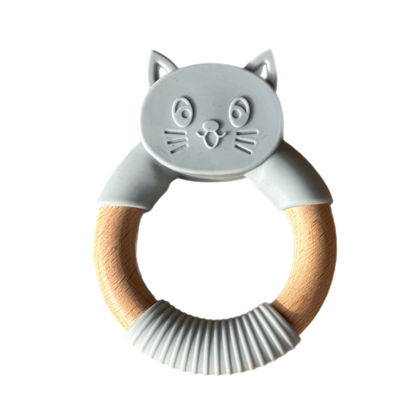 Cool Grey Cat Teether