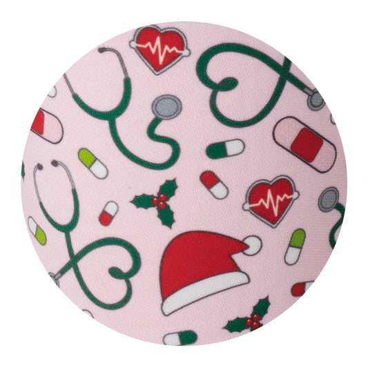 Santa's Scrubs Large Iced Cup Coolie