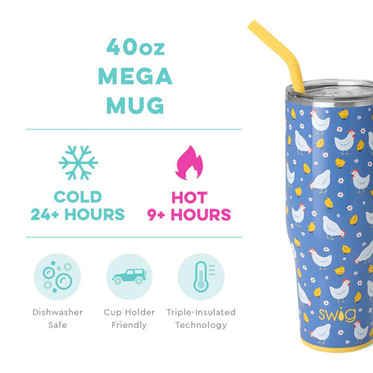 Chicks Dig It Mega Mug (40oz) Insulated