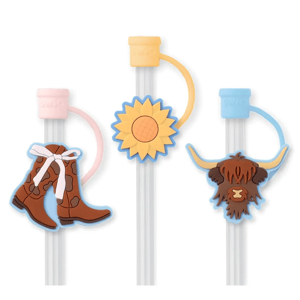Cowgirl Coquette Straw Toppers
