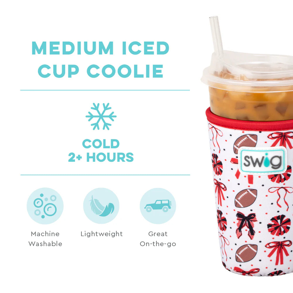 We've Got Spirit Black + Red Iced Cup Coolie