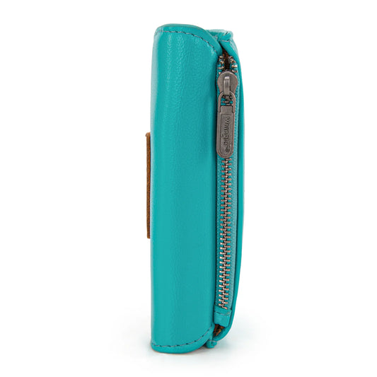 Wrangler Tri-Fold Wallet -Turquoise