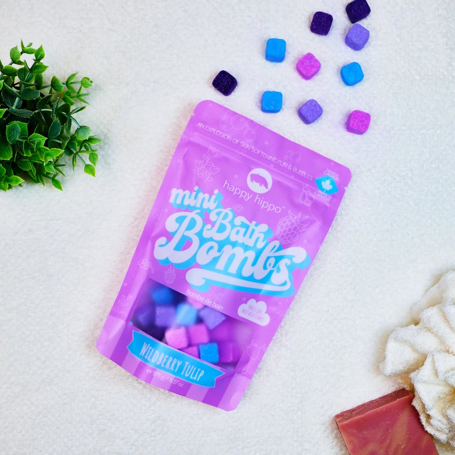 Wildberry Tulip Mini Bath Bombs
