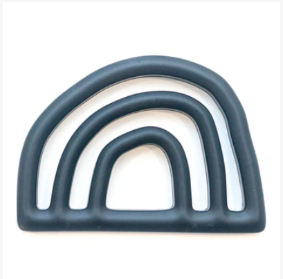 Rainbow Teether: Black