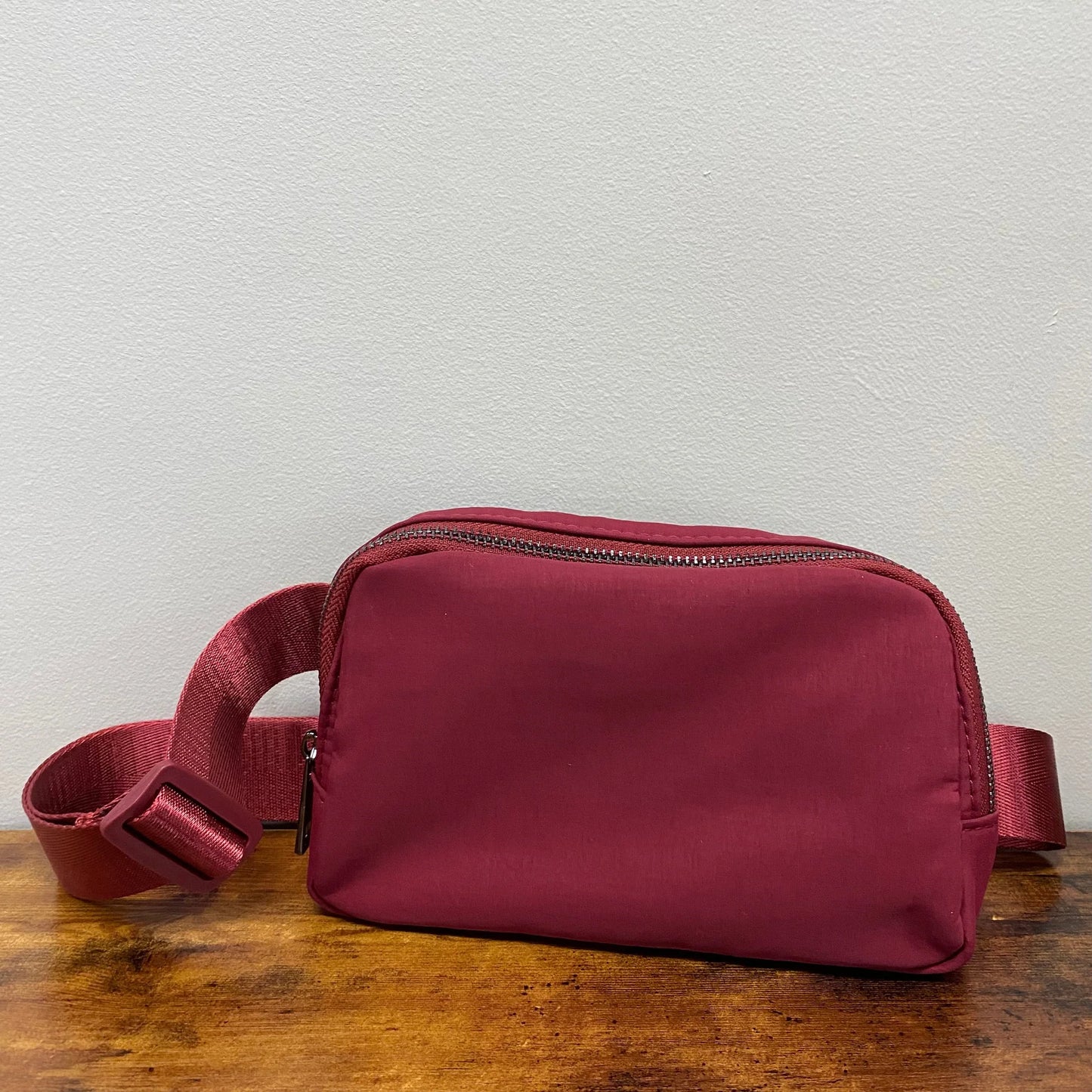 Burgundy Belt Bag