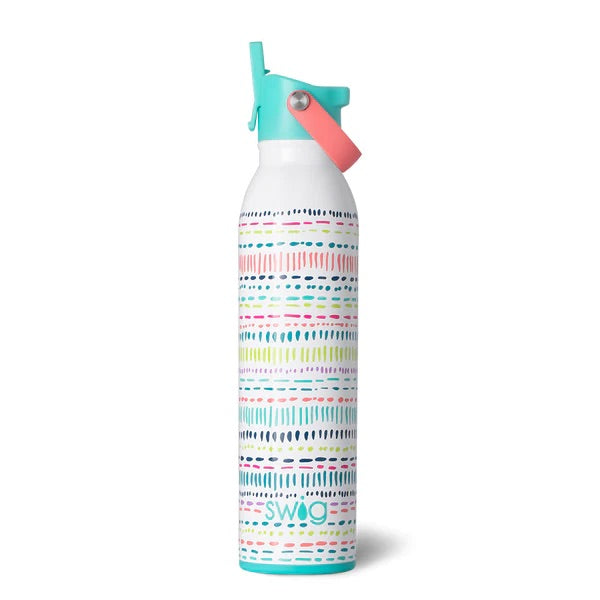 Dipsy Dots Flip + Sip Water Bottle (20oz) Insulated
