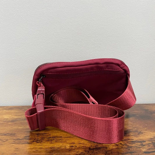 Burgundy Belt Bag
