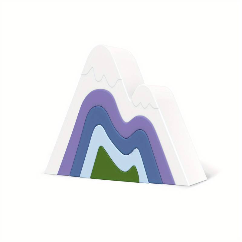 Mountain Silicone Stacking Toys