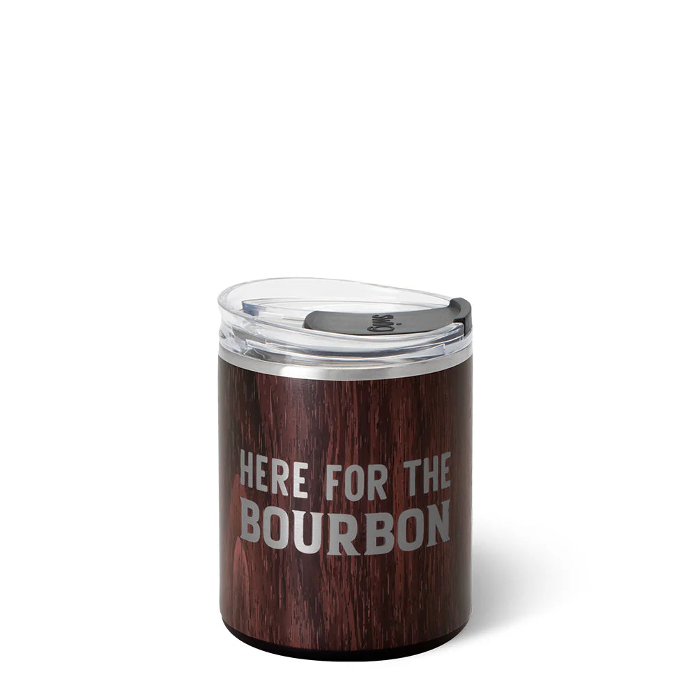 Here for the Bourbon BOURBON BARREL Lowball Tumbler (12oz) Insulated
