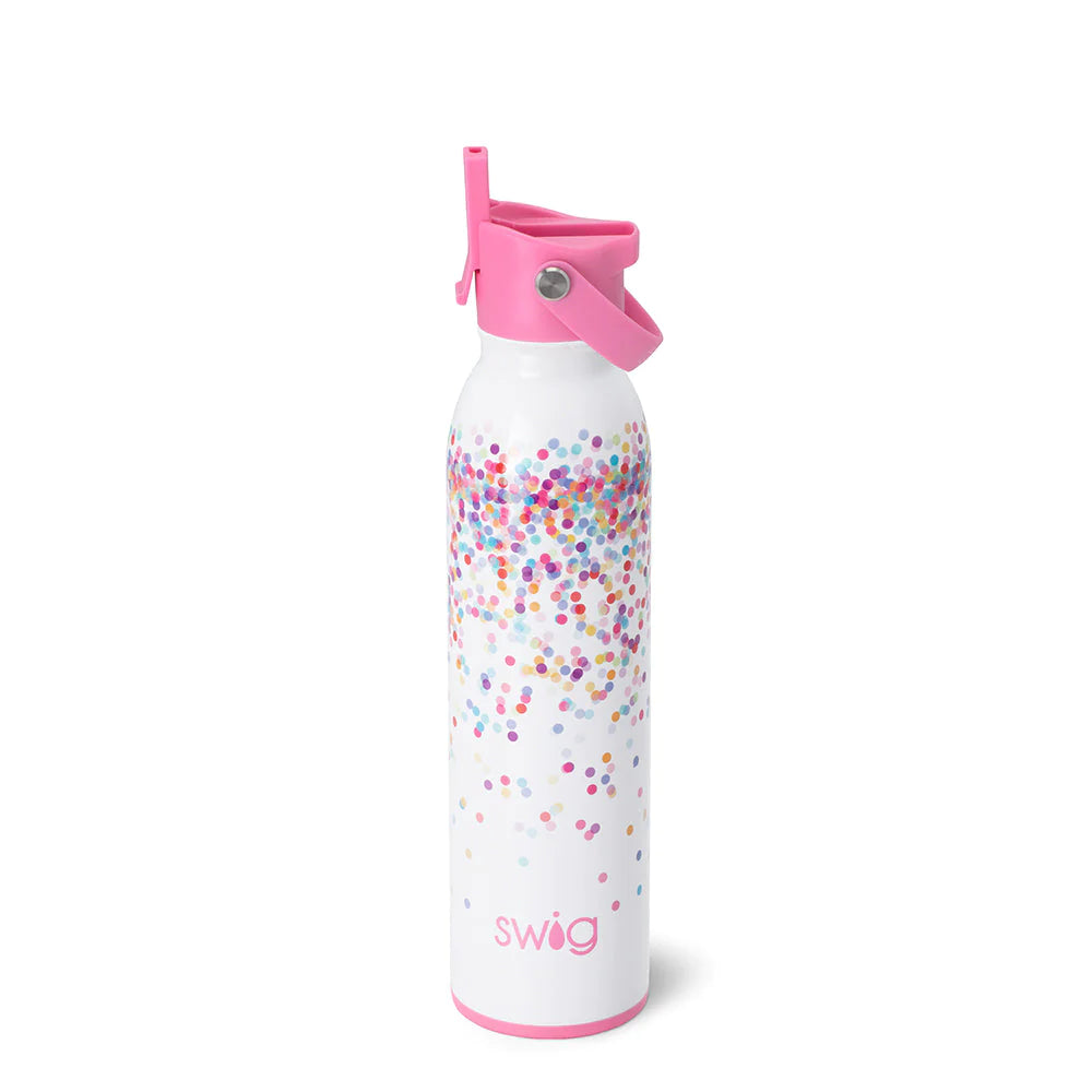 Confetti Flip + Sip Water Bottle (20oz) Insulated