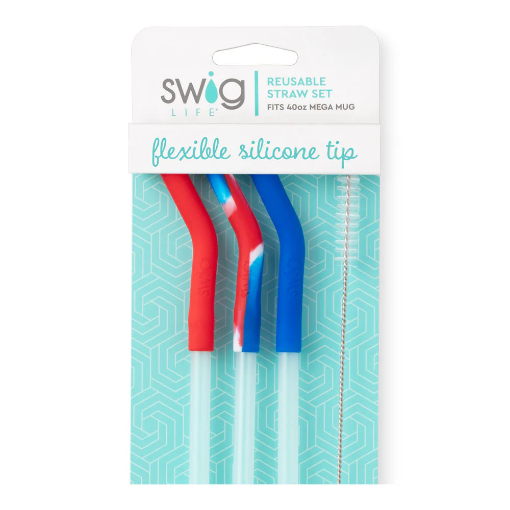 ALL AMERICAN Mega Mug Straws
