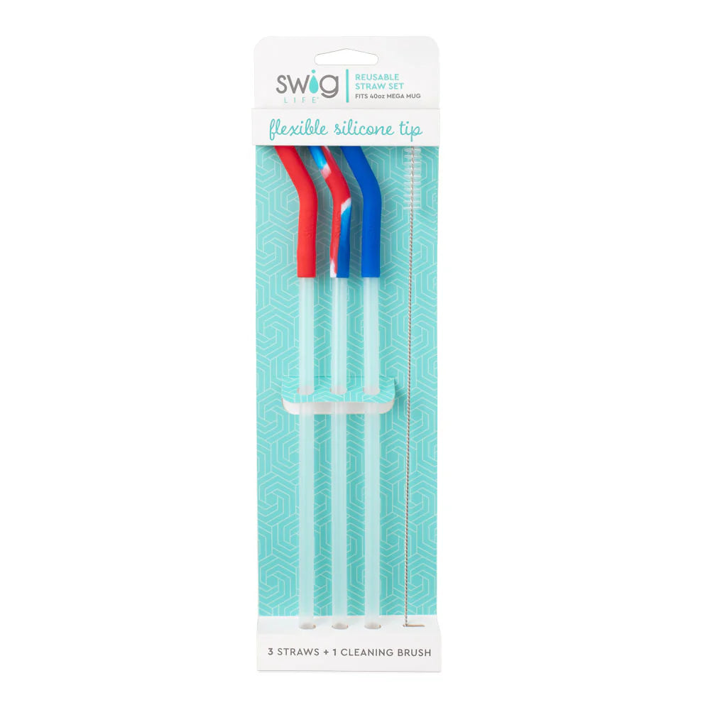 ALL AMERICAN Mega Mug Straws