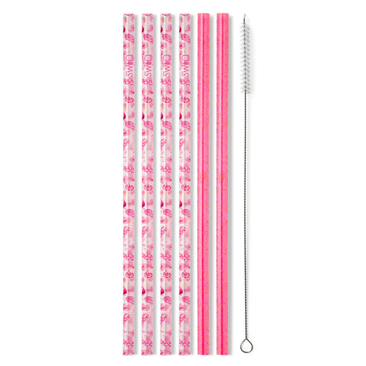 Let's Go Girls Straw Set