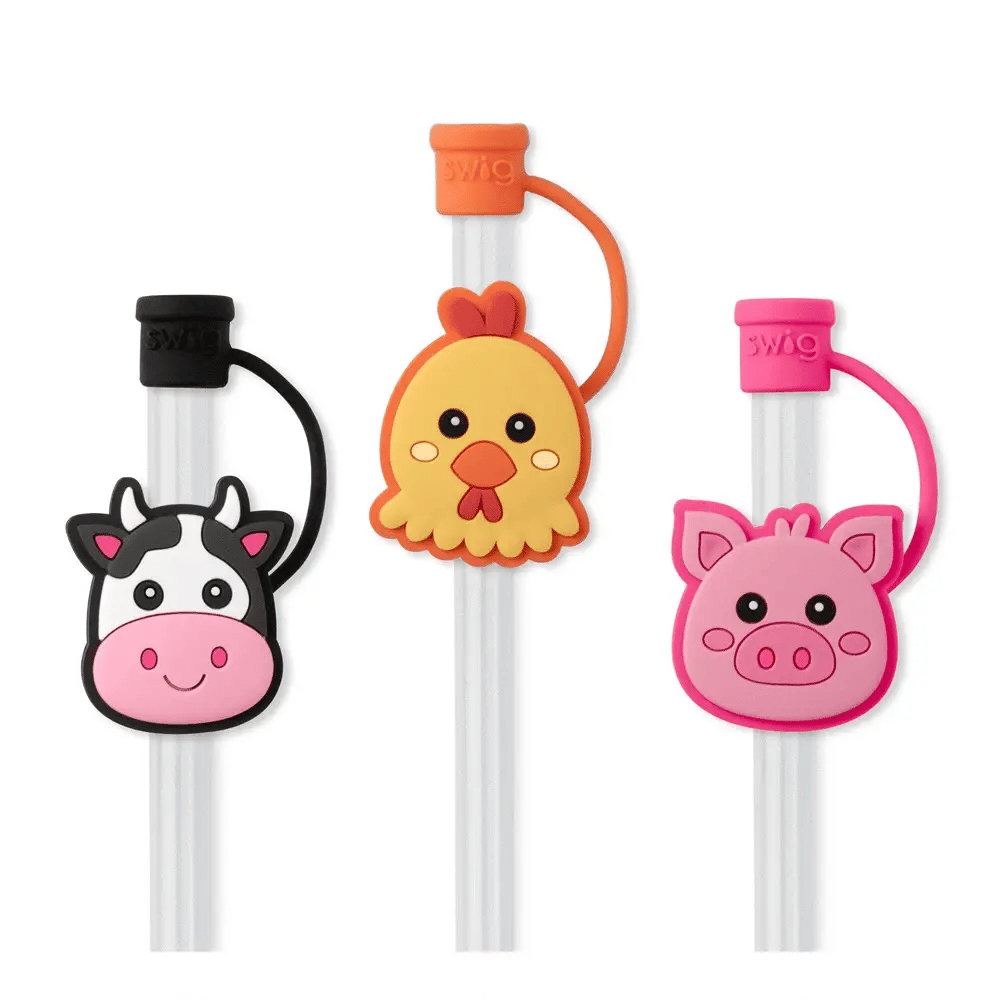 FARM Reusable Straw Toppers
