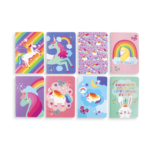 Mini Pocket Pals Journals - Unique Unicorns (3.5" x 5")