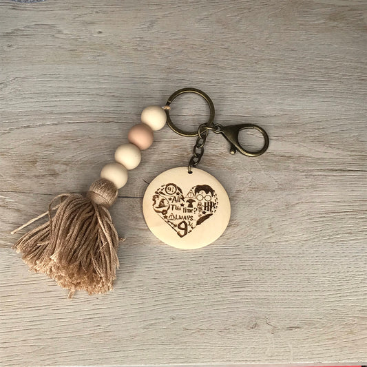 HP Tassel Keychains