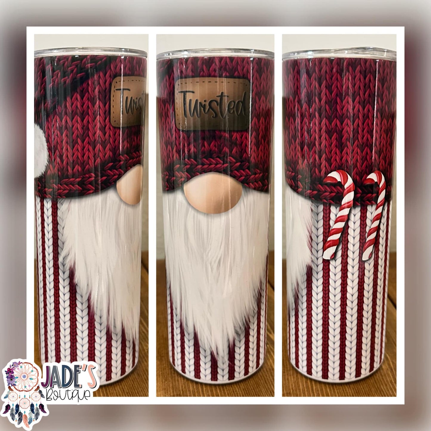 Gnome Twisted 20oz Insulated Skinny Tumbler