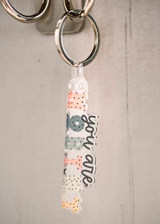 You are Worthy - Acrylic Keychain