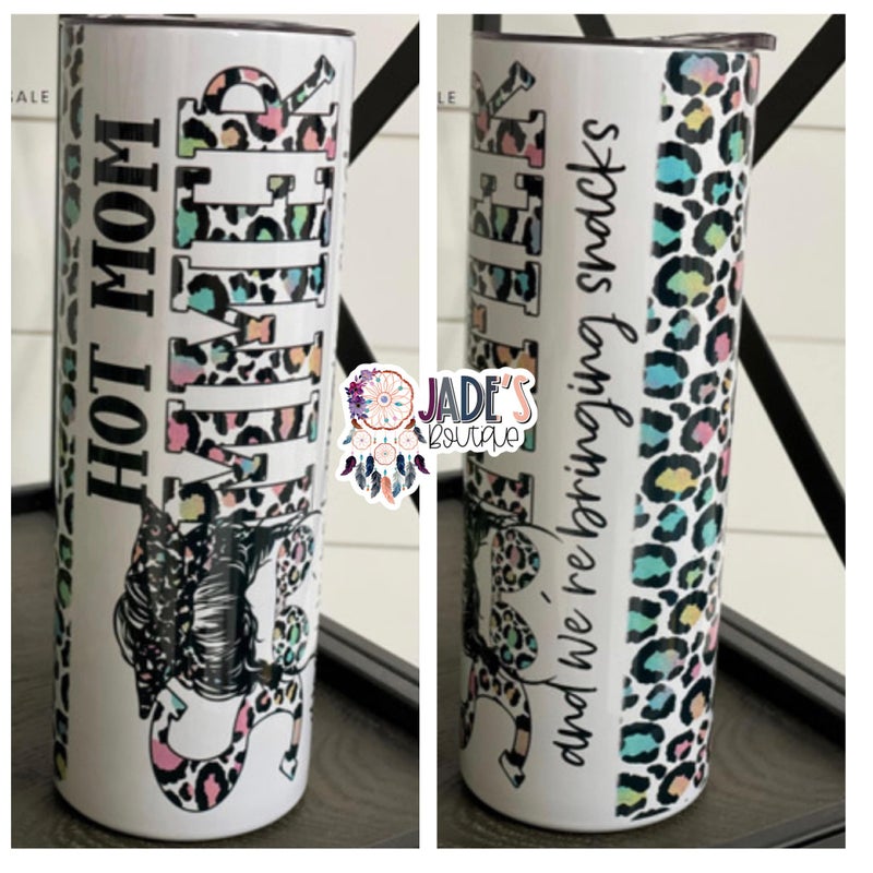 Hot Mom Summer 20oz Insulated Skinny Tumbler