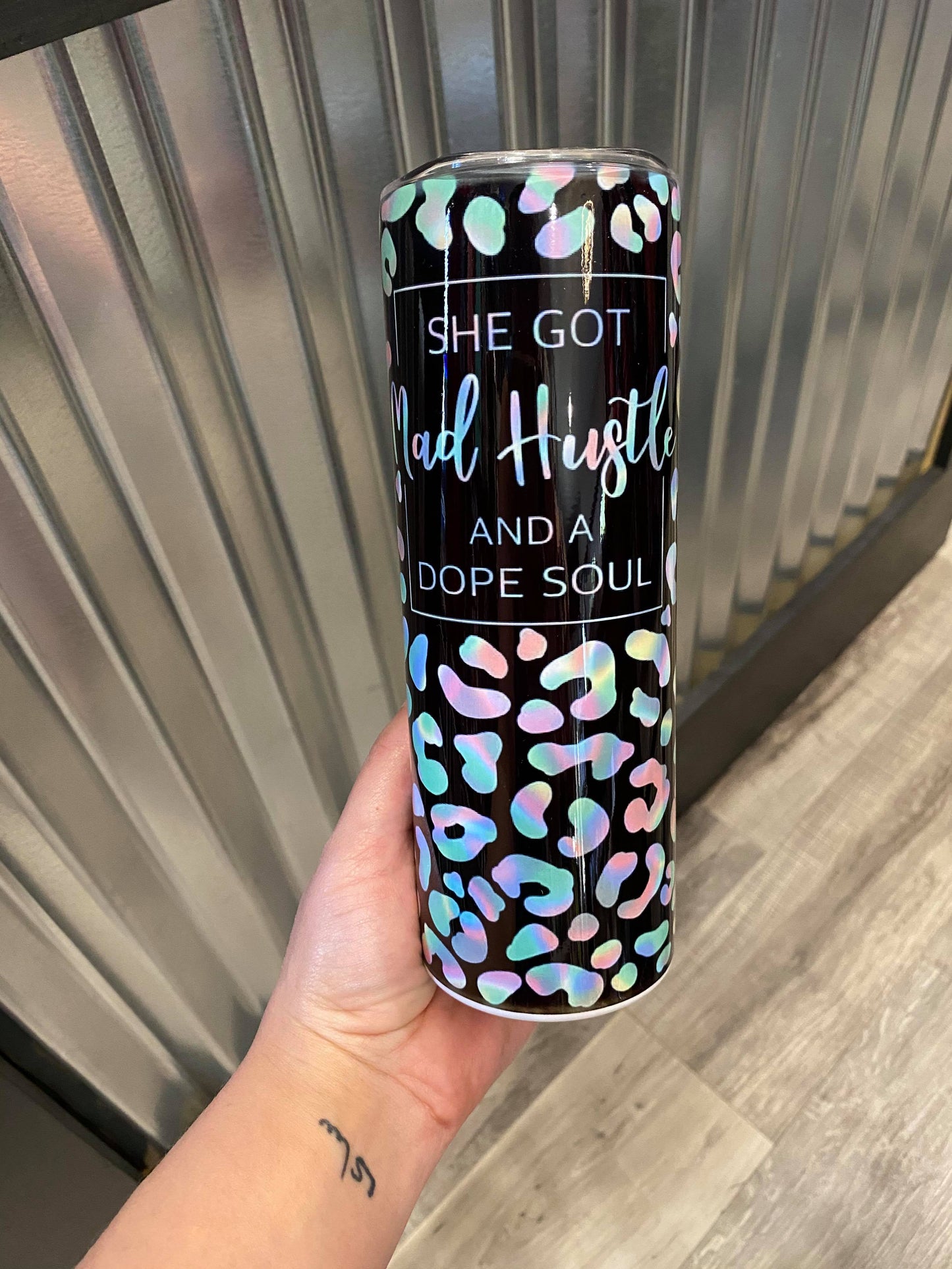 Mad Hustle 20oz Insulated Skinny Tumbler