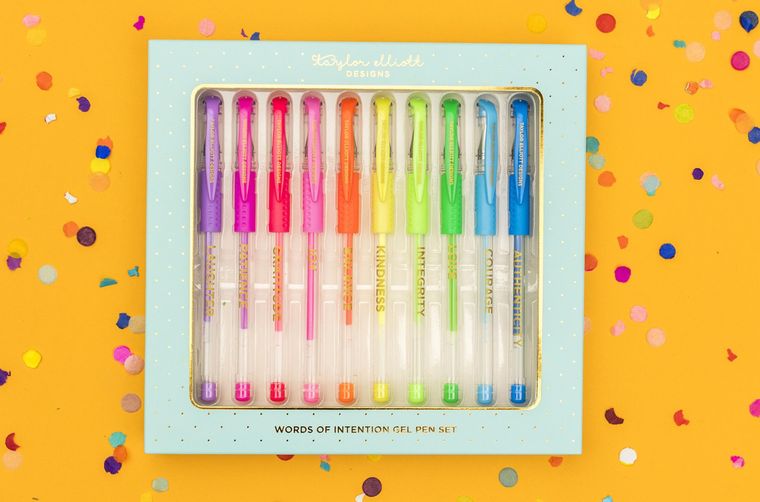 Word of Intention Gel Pen Set