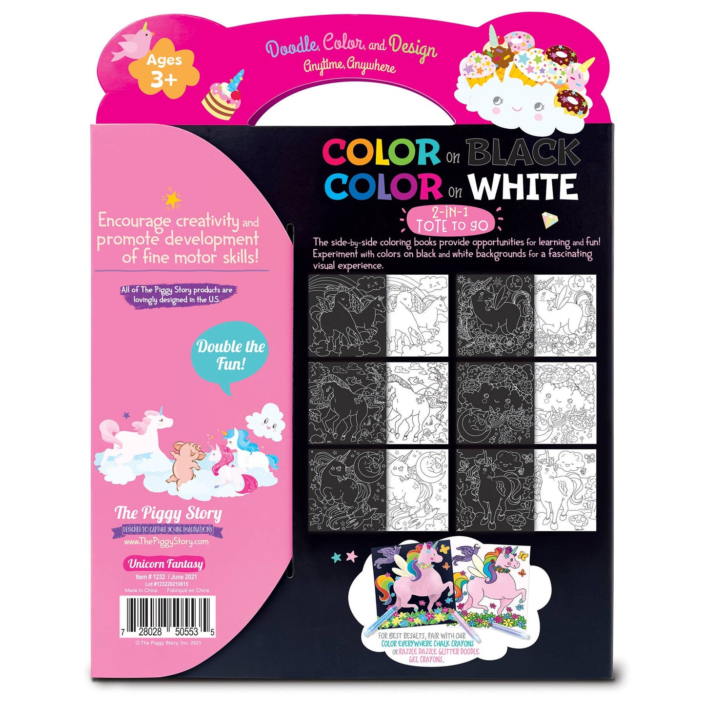 Unicorn Land Coloring Gift Set
