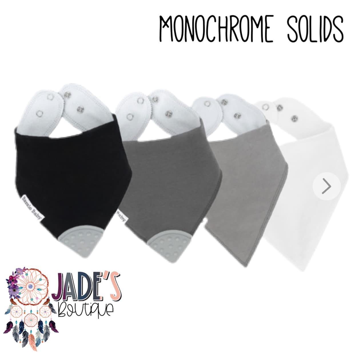 Bandana Bib 4-Pack