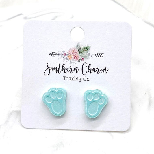 Pastel Bunny Paws Earrings