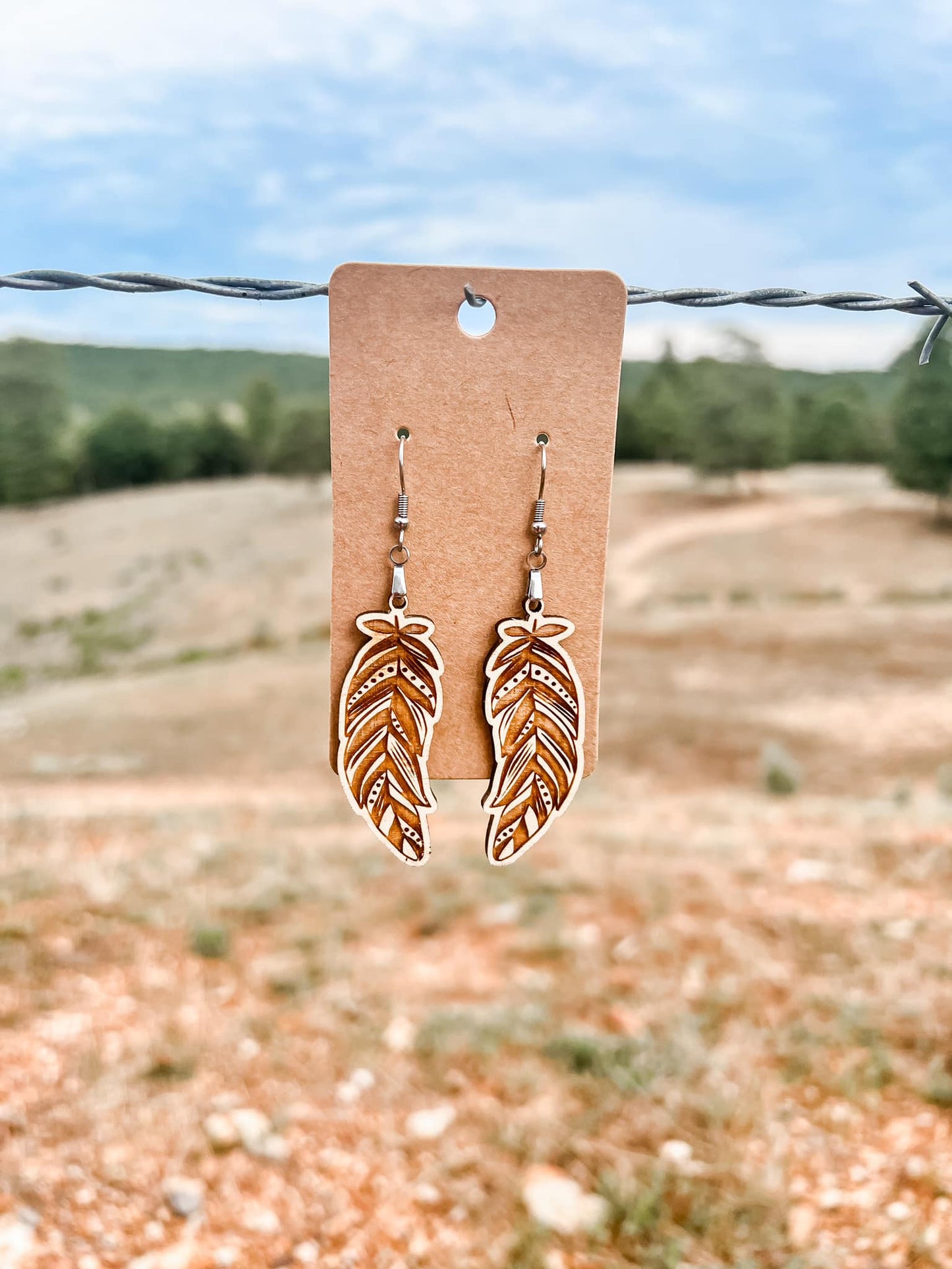 Feather Earrings