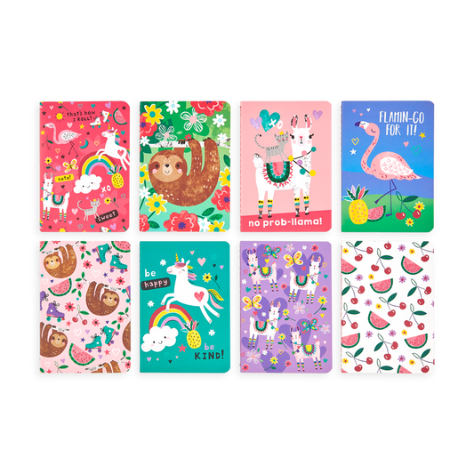 Mini Pocket Pals Journals - Funtastic Friends (3.5" x 5")