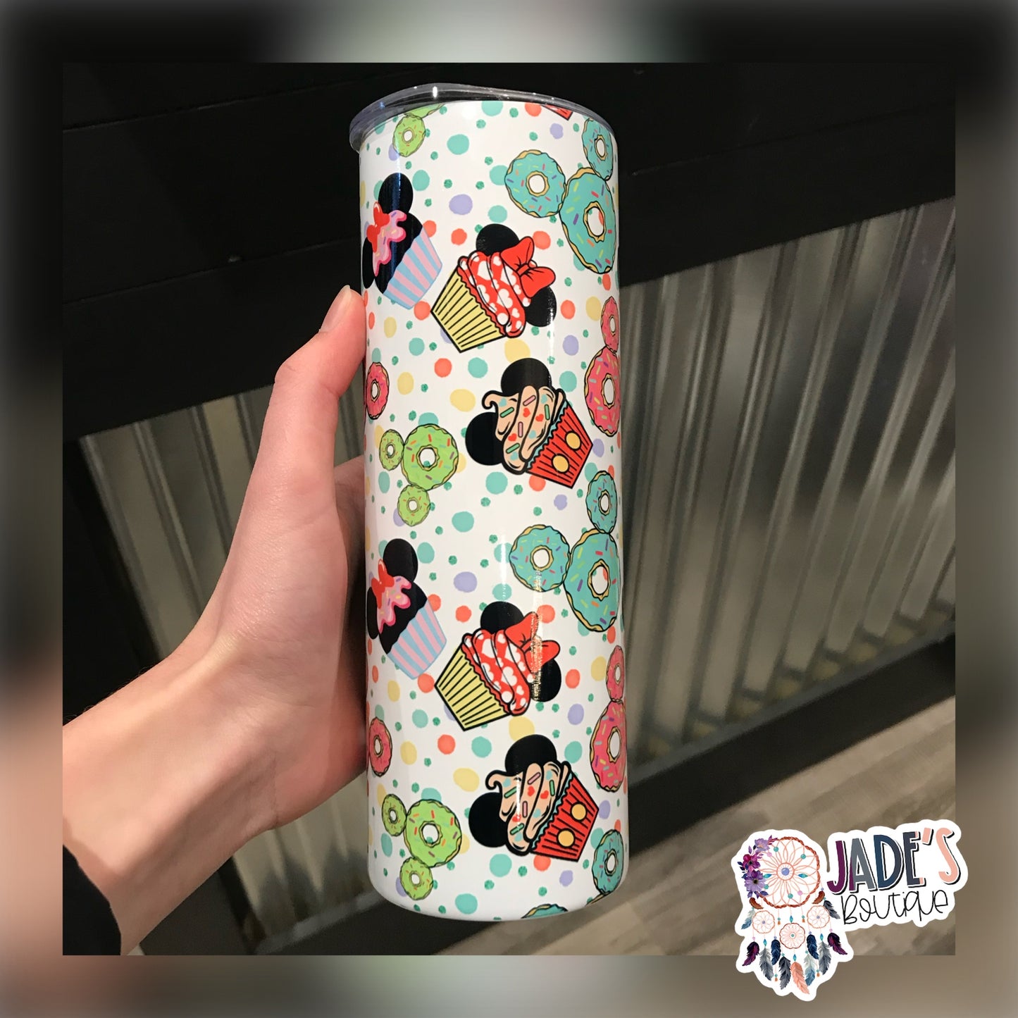 Donut 20oz Insulated Skinny Tumbler