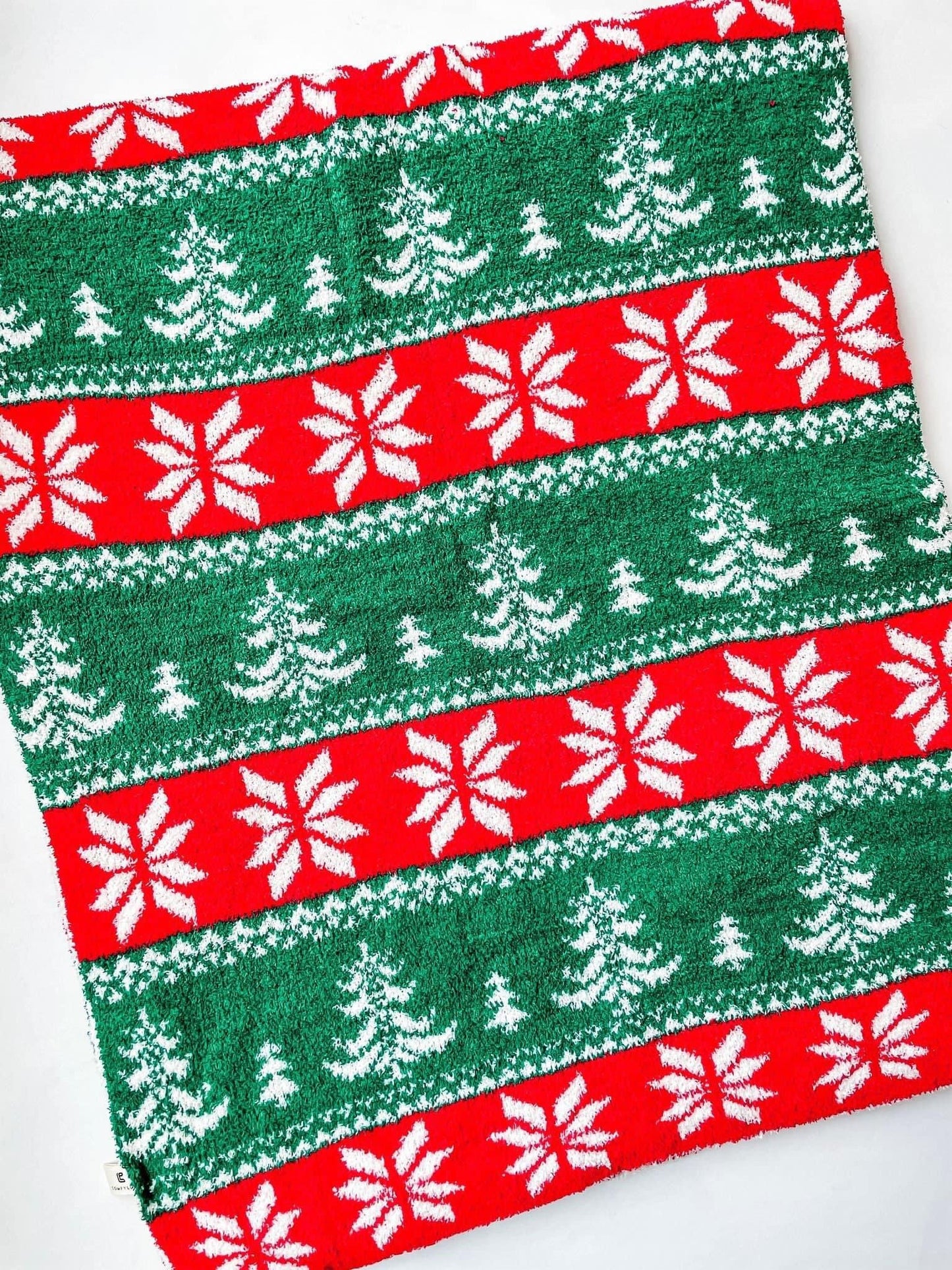 Reversible Christmas Throw Blankets