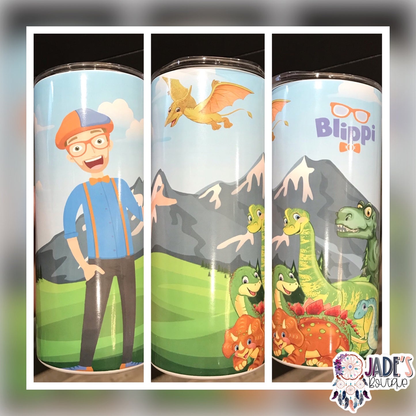 Prehistoric 15oz Insulated Skinny Tumbler