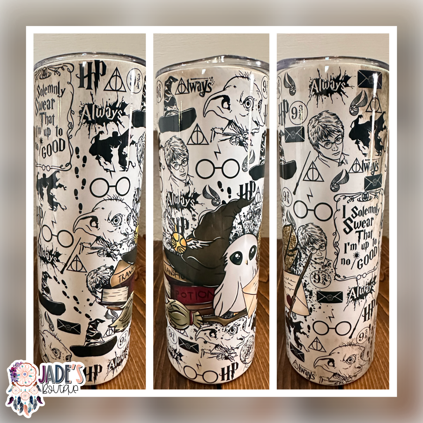 HP Owl 20oz Insulated Skinny Tumbler