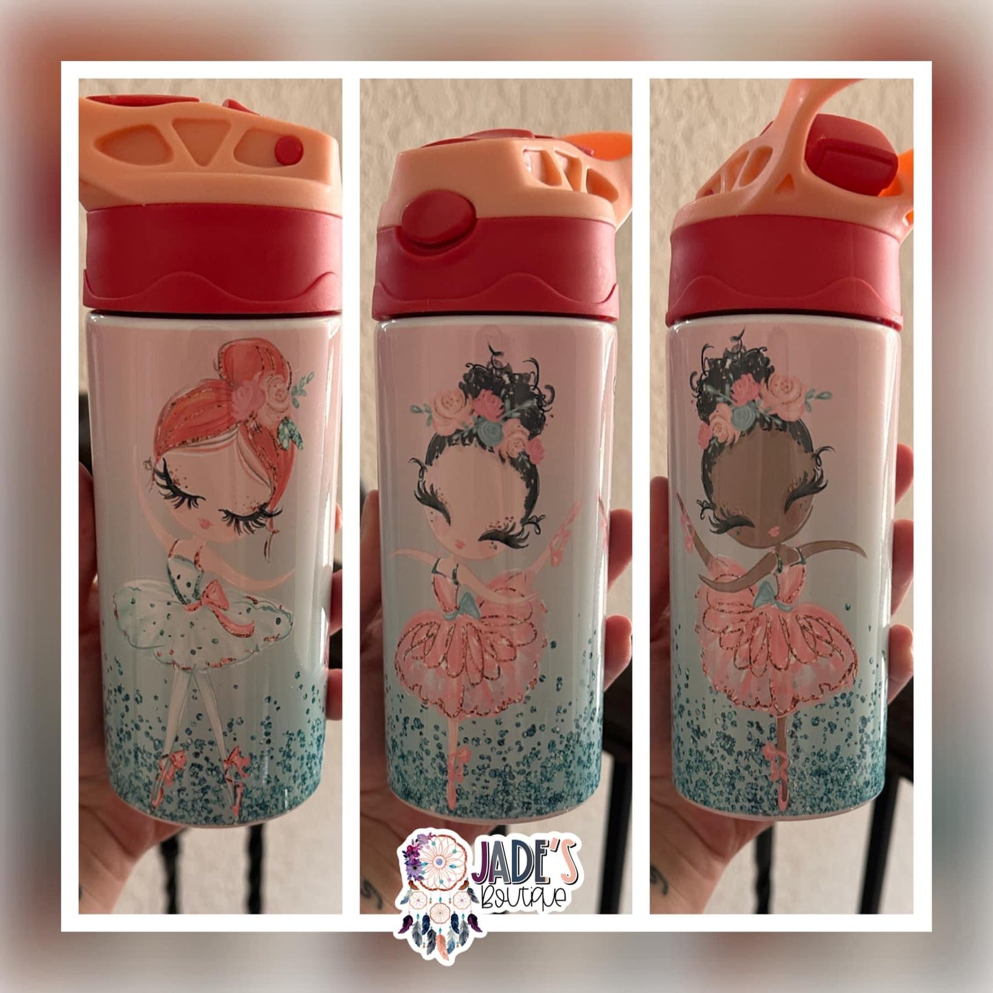 Ballerina 12oz Insulated Kid's Tumbler