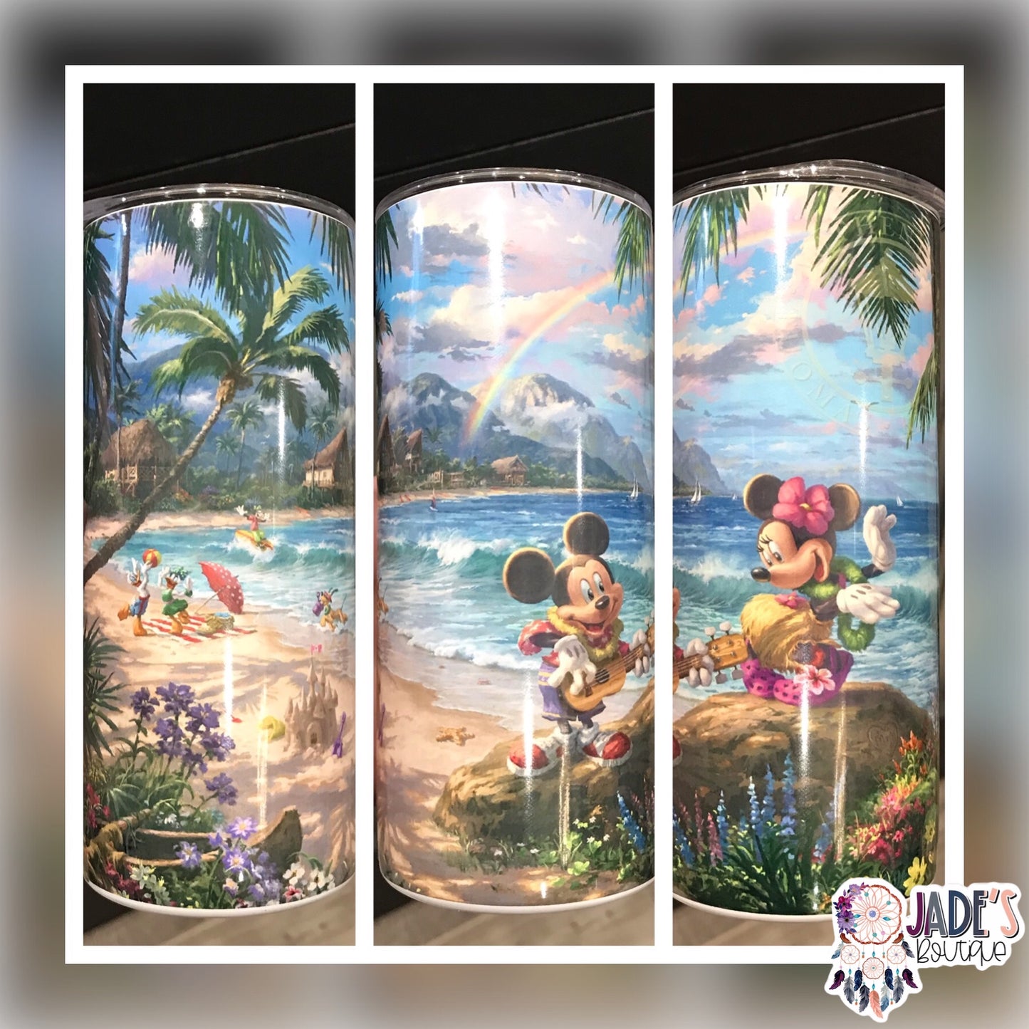 Tropical 15oz Insulated Skinny Tumbler