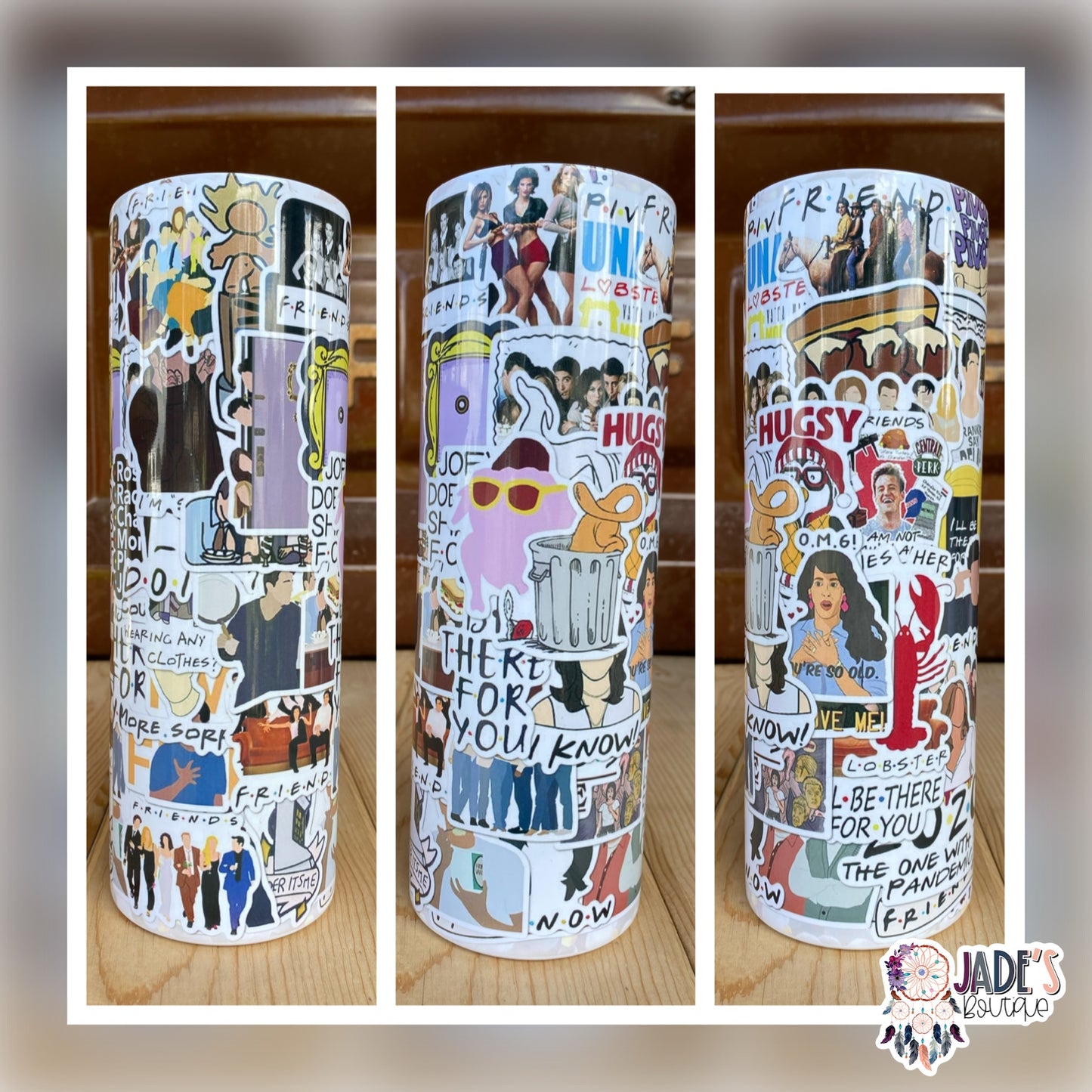 Friends 30oz Insulated Skinny Tumbler