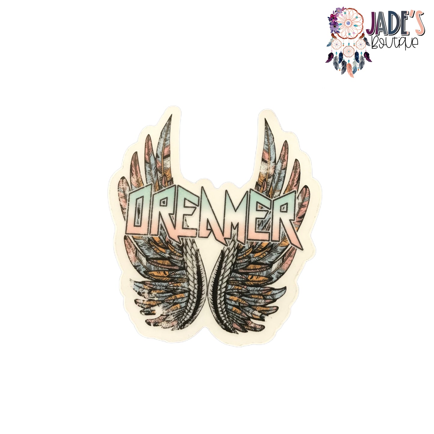 Dreamer Clear, Vinyl Sticker