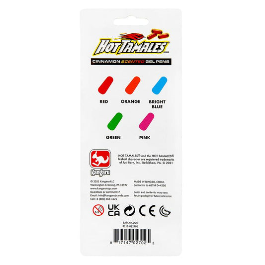 Hot Tamales 5ct. Gel Pens